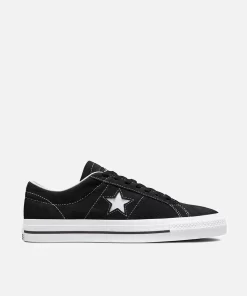 Converse One Star Pro Ox (Black/Black/White)