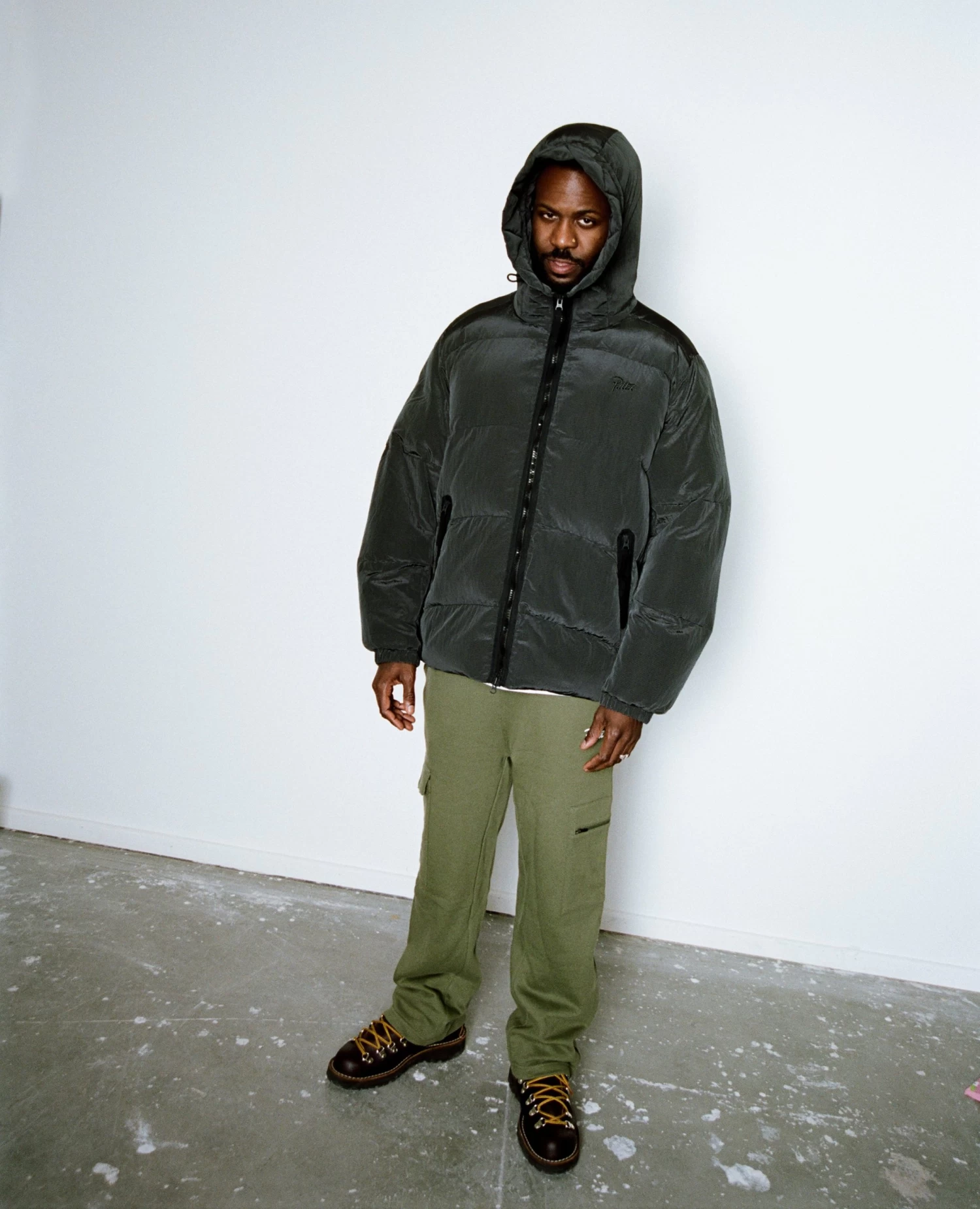 Patta Ripstop Puffer Jacket (Off Black) 4 Patta Ripstop Puffer Jacket (Off Black) - Afbeelding 4