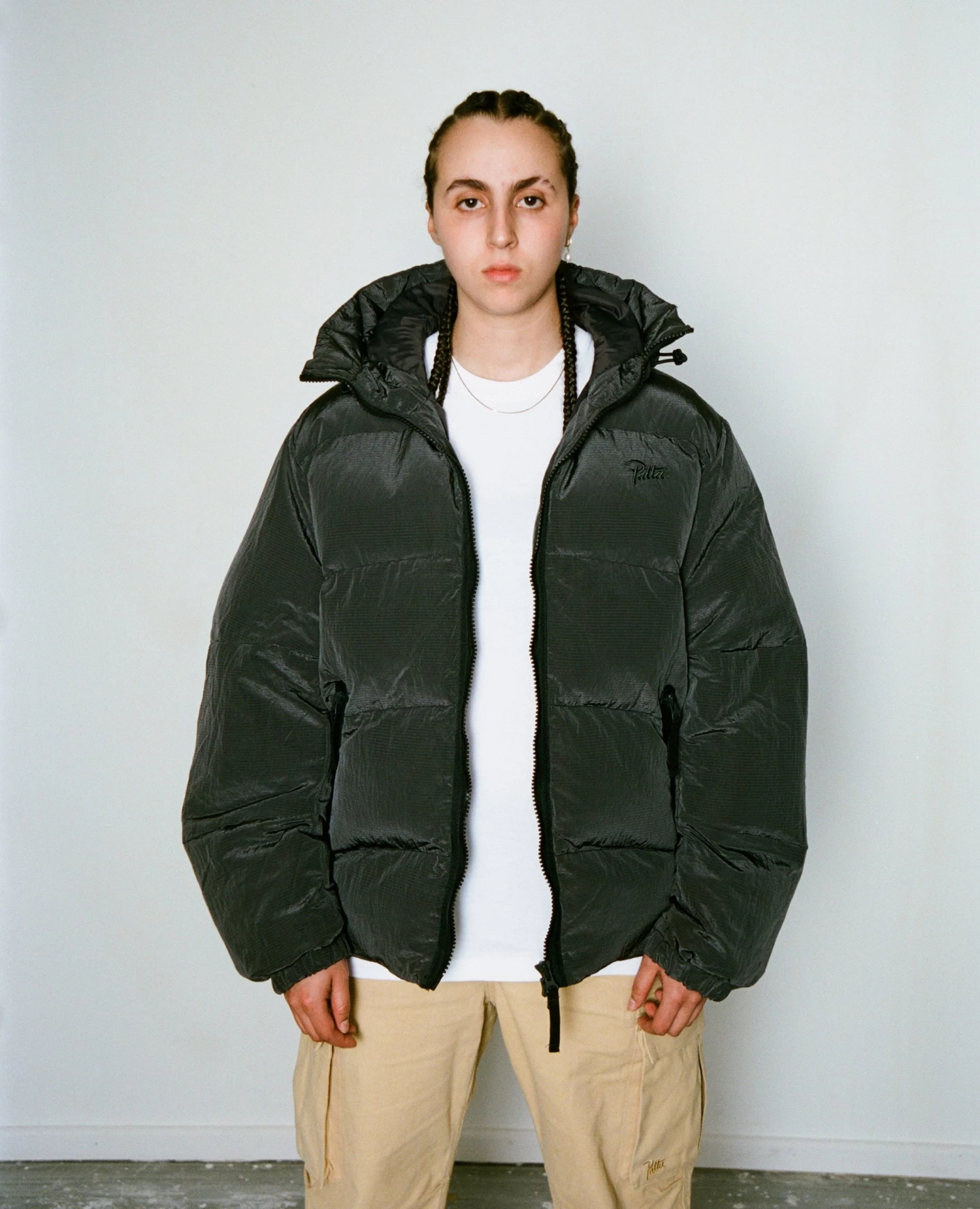 Patta Ripstop Puffer Jacket (Off Black) 5 Patta Ripstop Puffer Jacket (Off Black) - Afbeelding 5