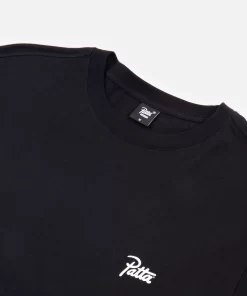 Patta Basic Longsleeve T-Shirt (Black) -Outfit Verkoop 2 19