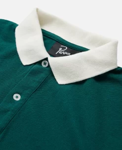 ByParra Winged Logo Polo Shirt (Teal/Off White) -Outfit Verkoop 49415 03