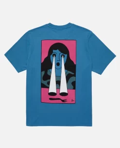 ByParra Fucking Fork T-Shirt (Slate Blue)