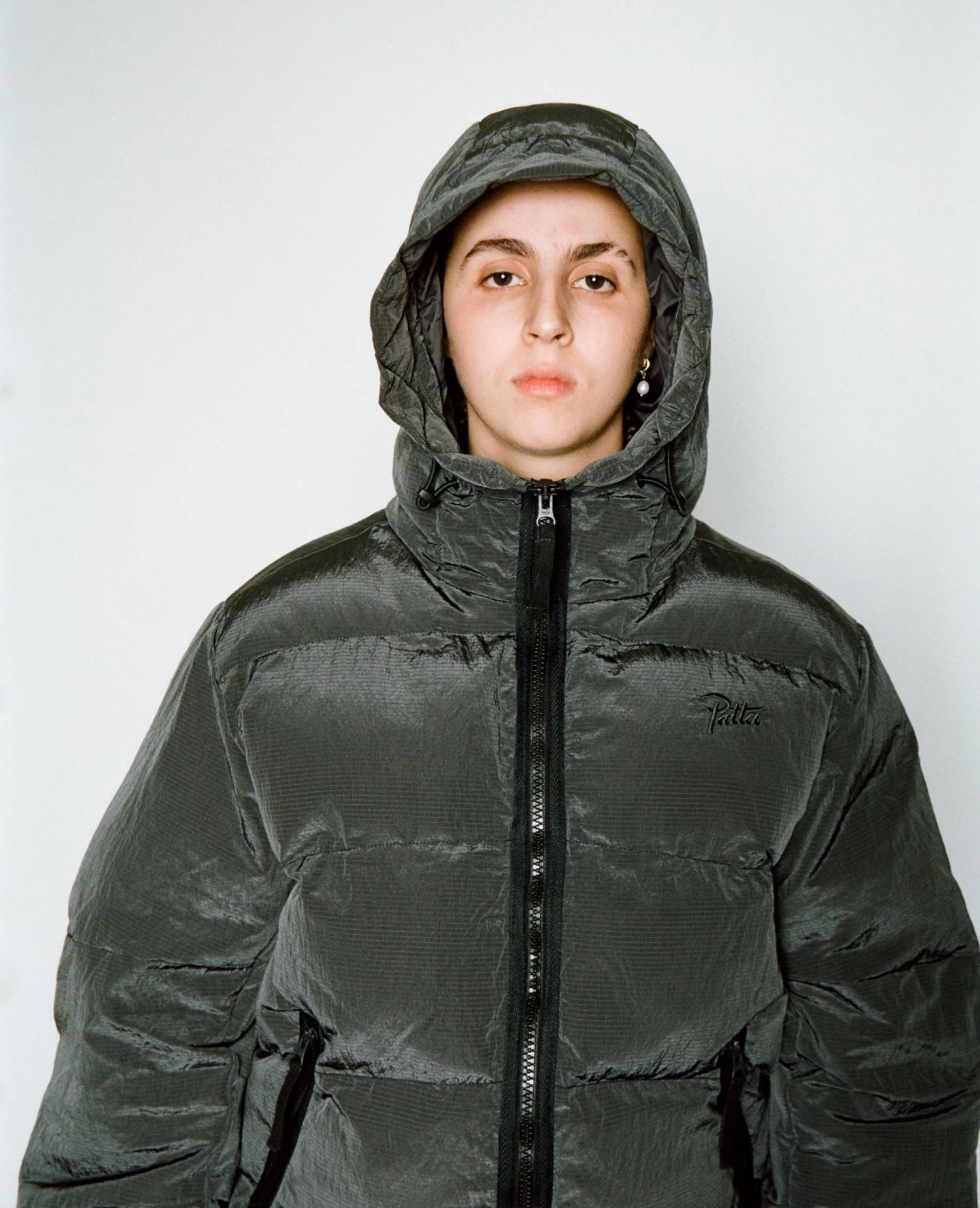 Patta Ripstop Puffer Jacket (Off Black) 6 Patta Ripstop Puffer Jacket (Off Black) - Afbeelding 6