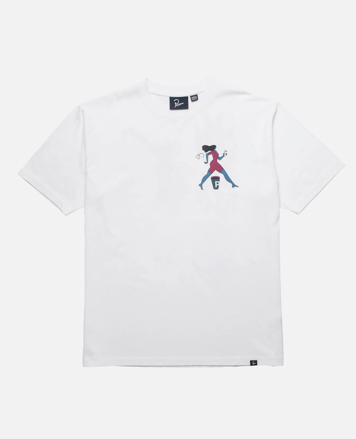 ByParra Questioning T-shirt (White ) 2 ByParra Questioning T-shirt (White ) - Afbeelding 2
