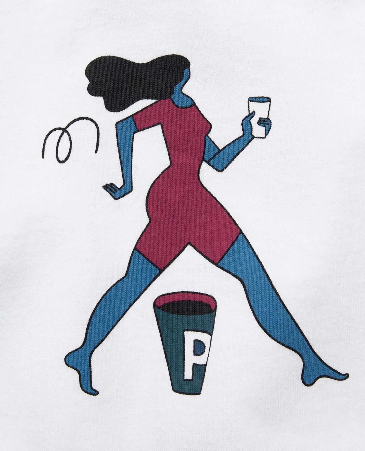 ByParra Questioning T-shirt (White ) 4 ByParra Questioning T-shirt (White ) - Afbeelding 4