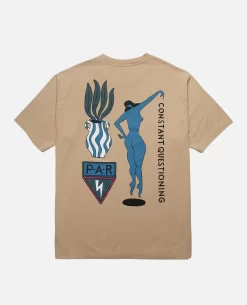 ByParra Questioning T-shirt (Beige )