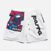 ByParra Sports Trees Swim Shorts (White)