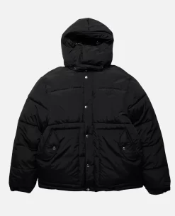 ByParra Trees In Wind Puffer Jacket (Black)