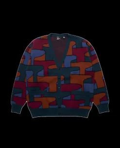 ByParra Canyons All Over Knitted Cardigan (Multi)