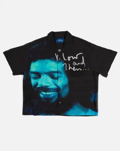 Awake NY X Gil Scott Heron Camp Shirt (Black)