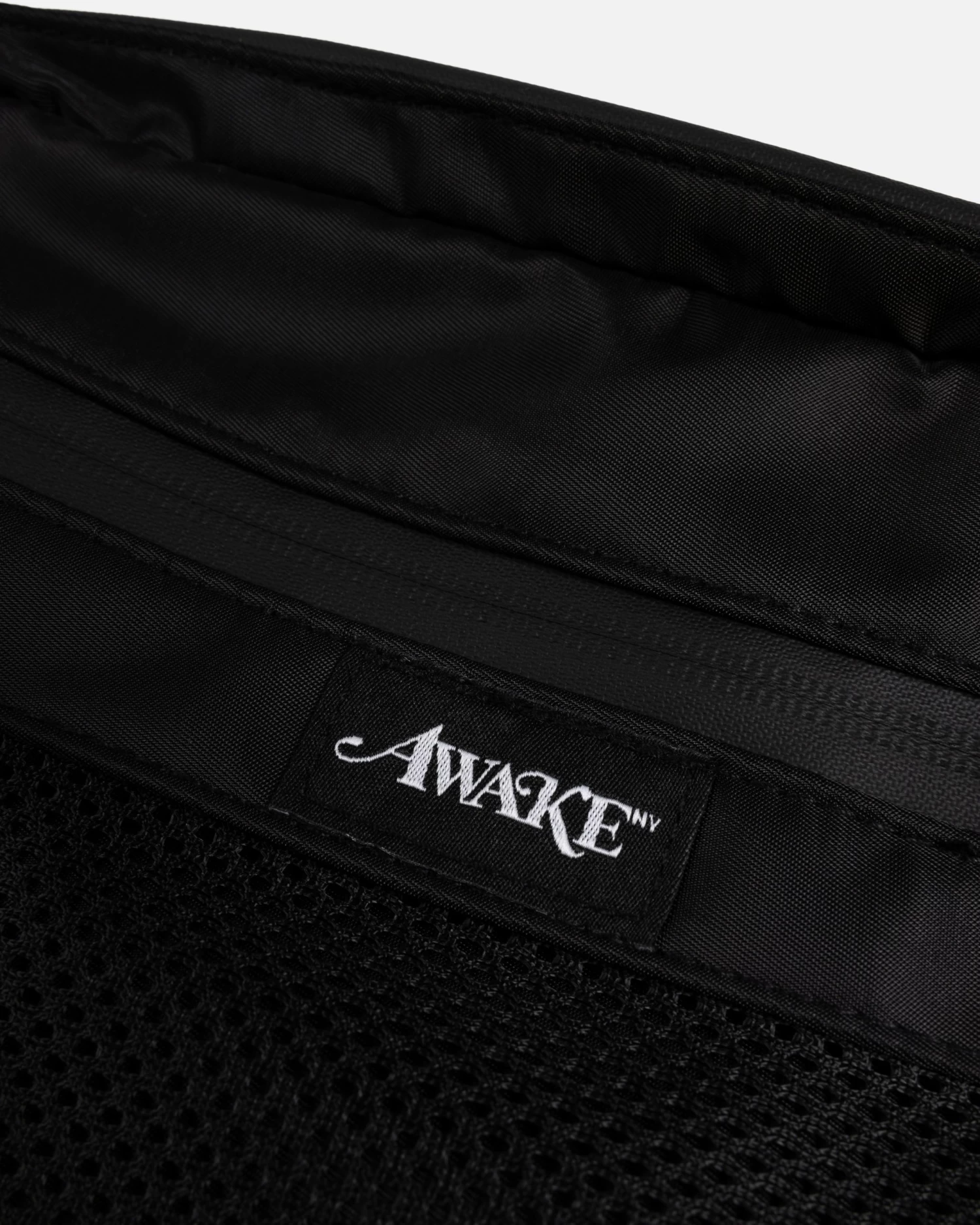 Awake NY Canvas Logo Messenger Bag (Black) 4 Awake NY Canvas Logo Messenger Bag (Black) - Afbeelding 4