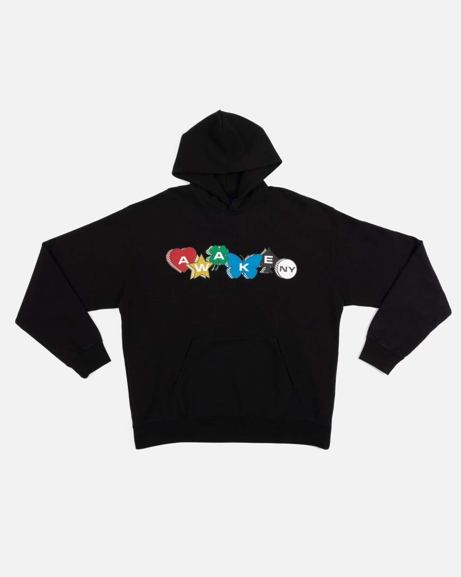 Awake NY Printed Charm Logo Hoodie (Black) 1 Awake NY Printed Charm Logo Hoodie (Black)