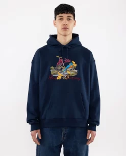 Patta X Best Company Twa Twa Hooded Sweater (Navy) -Outfit Verkoop BEST COMPANY HOODIE 004 scaled