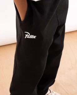 Patta Kids Jogging Pants (Black) -Outfit Verkoop BLACK JP DETAIL 001 scaled