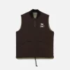 Patta X Converse 4 Leaf Clover Reversible Vest (Java/Burnt Olive)