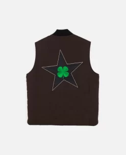 Patta X Converse 4 Leaf Clover Reversible Vest (Java/Burnt Olive) -Outfit Verkoop CONVERSELINERREVERSIBLE 003 scaled