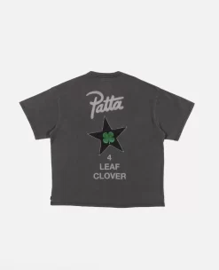 Patta X Converse 4 Leaf Clover T-Shirt (Black)