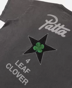 Patta X Converse 4 Leaf Clover T-Shirt (Black) -Outfit Verkoop CONVERSESHIRTGREY 004 scaled