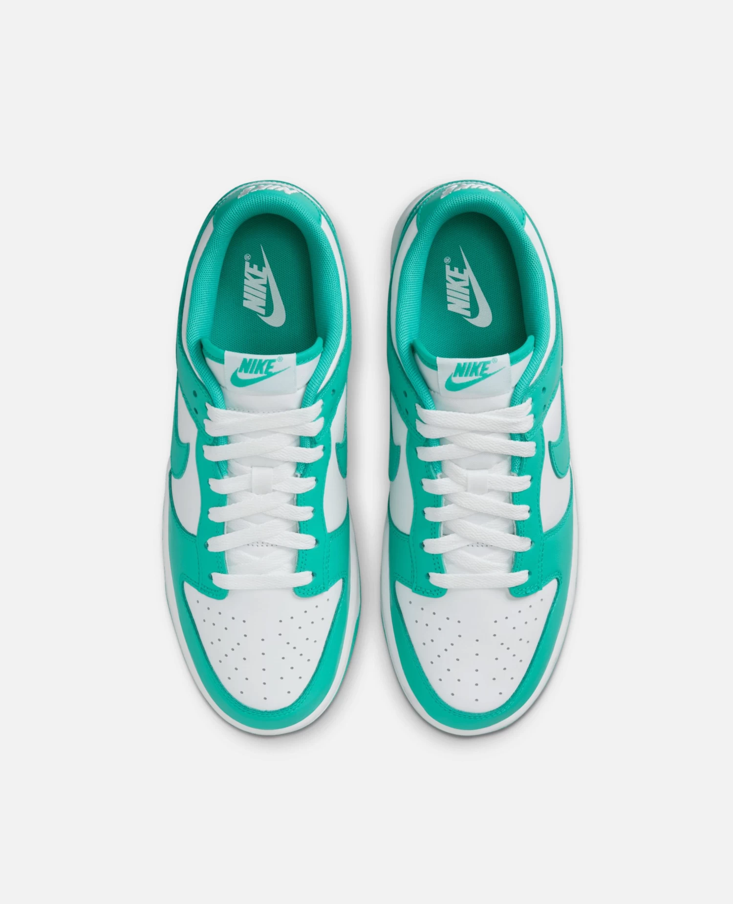Nike Dunk Low Retro (White/Clear Jade-White) 4 Nike Dunk Low Retro (White/Clear Jade-White) - Afbeelding 4