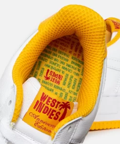 Nike Air Force 1 Low Retro QS (White/White-university Gold) -Outfit Verkoop DX1156 100 6