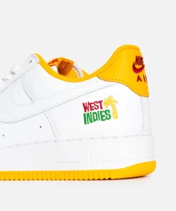 Nike Air Force 1 Low Retro QS (White/White-university Gold) -Outfit Verkoop DX1156 100 7