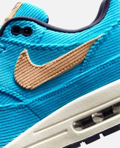 Nike Air Max 1 Corduroy Premium (Baltic Blue Sesame-Gridiron-Sail) -Outfit Verkoop FB8915 400 6 scaled