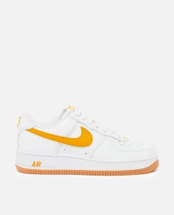 Nike Air Force 1 Low Retro (White/University Gold-Gum Yellow)