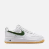 Nike Air Force 1 Low Retro (White/Forest Green-Gum Yellow)