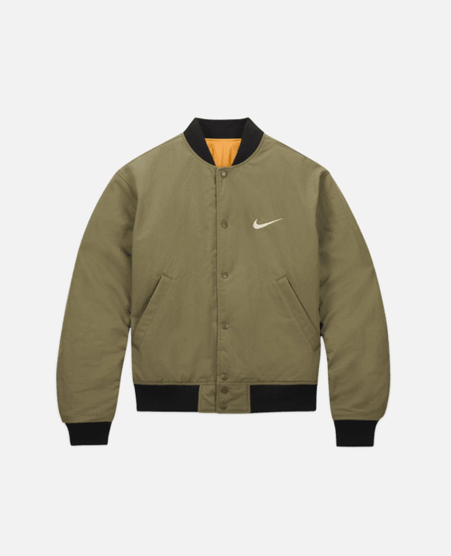 Nike X Stussy U NRG Jacket (Medium Olive/Bright Mandarin/Sail) 1 Nike X Stussy U NRG Jacket (Medium Olive/Bright Mandarin/Sail)