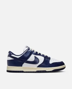 WMNS Nike Dunk Low PRM (White/Midnight Navy-Coconut Milk)