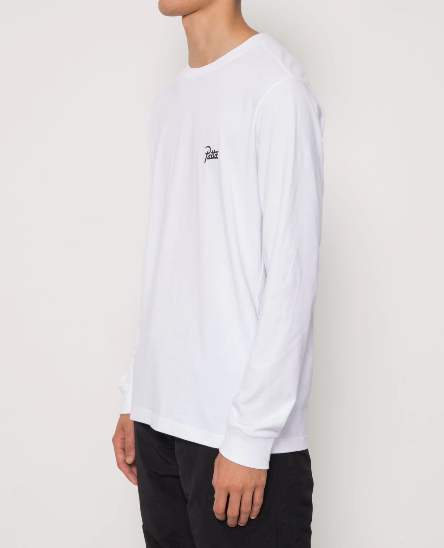 Patta Basic Longsleeve T-Shirt (White) 3 Patta Basic Longsleeve T-Shirt (White) - Afbeelding 3