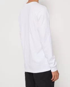 Patta Basic Longsleeve T-Shirt (White) 12 Patta Basic Longsleeve T-Shirt (White) -Outfit Verkoop I7A5252 scaled