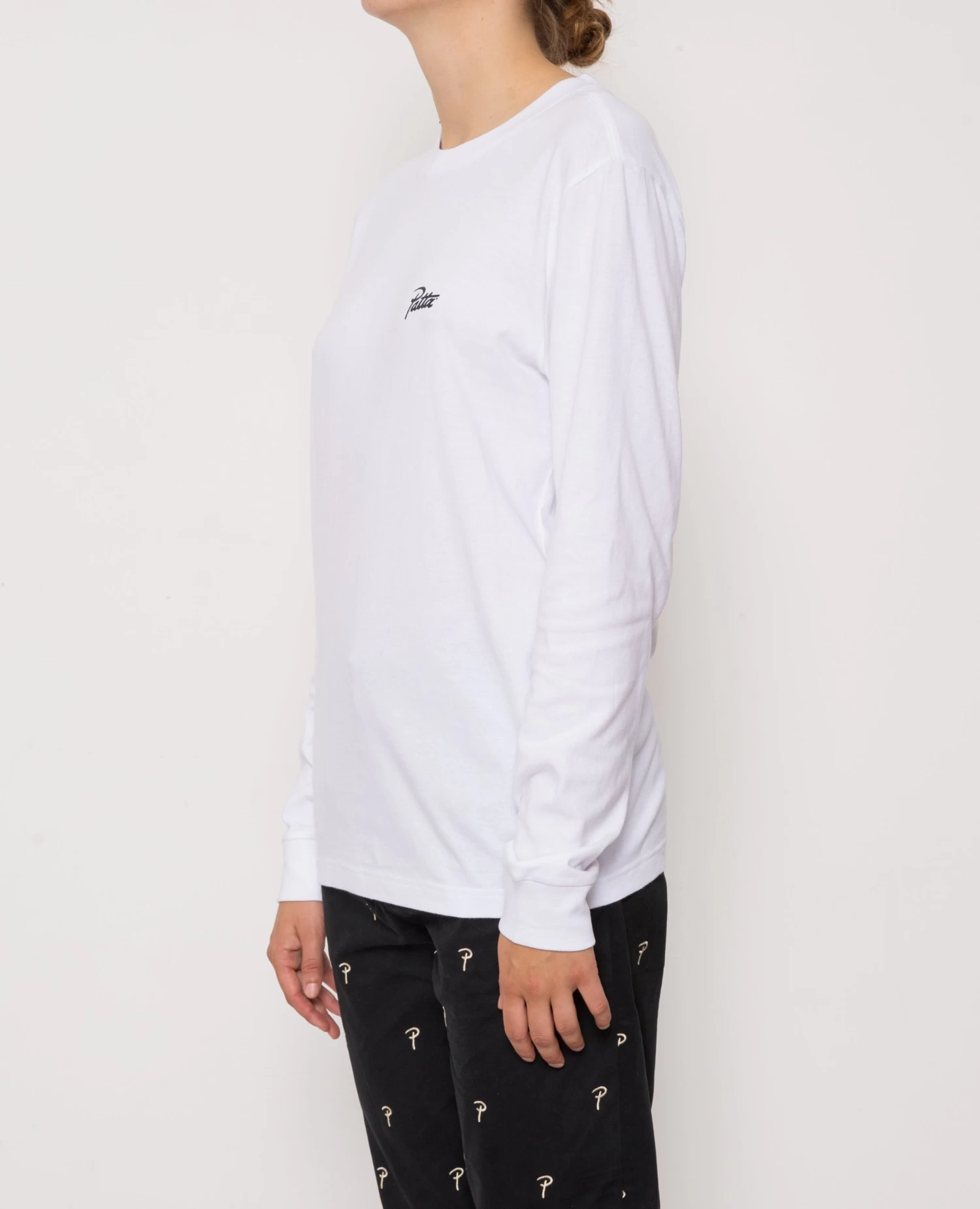 Patta Basic Longsleeve T-Shirt (White) 8 Patta Basic Longsleeve T-Shirt (White) - Afbeelding 8