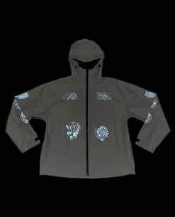 Patta Waterproof Reflective Shell Jacket (Flint Gray) -Outfit Verkoop IMG 4977 1 scaled