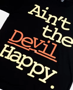 Patta Soundsystem X Jeru The Damaja Ainʼt The Devil Happy T-Shirt (Black) -Outfit Verkoop Jeru the Damaja10 scaled