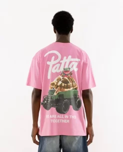 Patta Animal T-Shirt (Begonia Pink) -Outfit Verkoop L3A1714 scaled