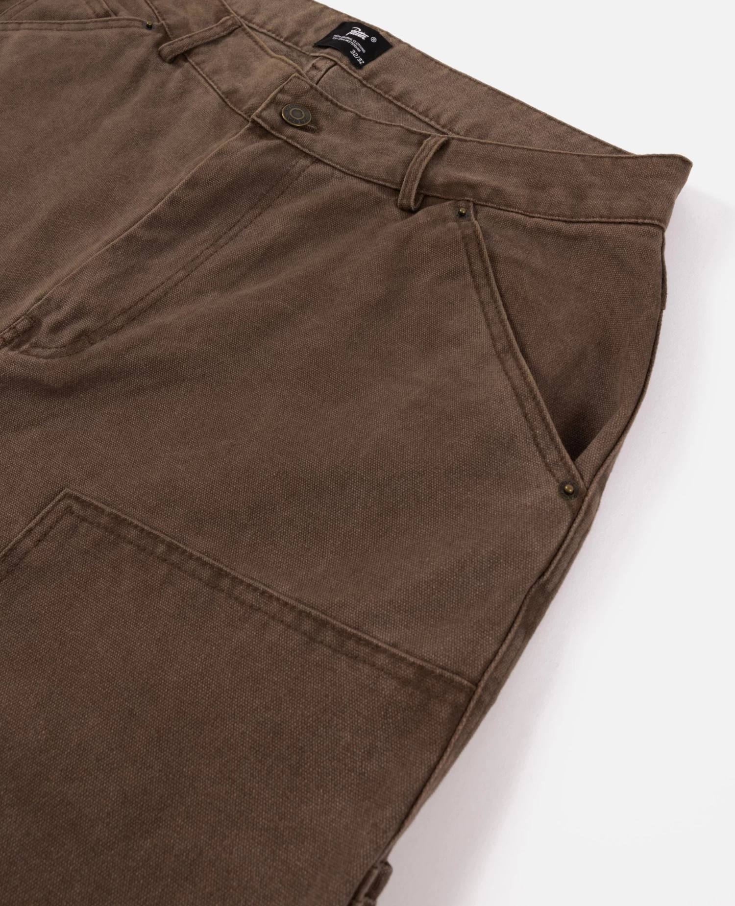 Patta Canvas Painter Pants (Washed Brown) 7 Patta Canvas Painter Pants (Washed Brown) - Afbeelding 7