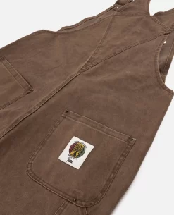 Patta Canvas Overalls (Washed Brown) -Outfit Verkoop L3A4534 scaled