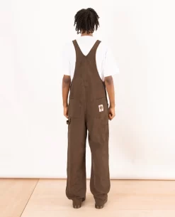 Patta Canvas Overalls (Washed Brown) -Outfit Verkoop L3A4774 scaled