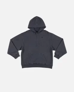 Patta Basic Washed Boxy Hooded Sweater (Odyssey Gray)