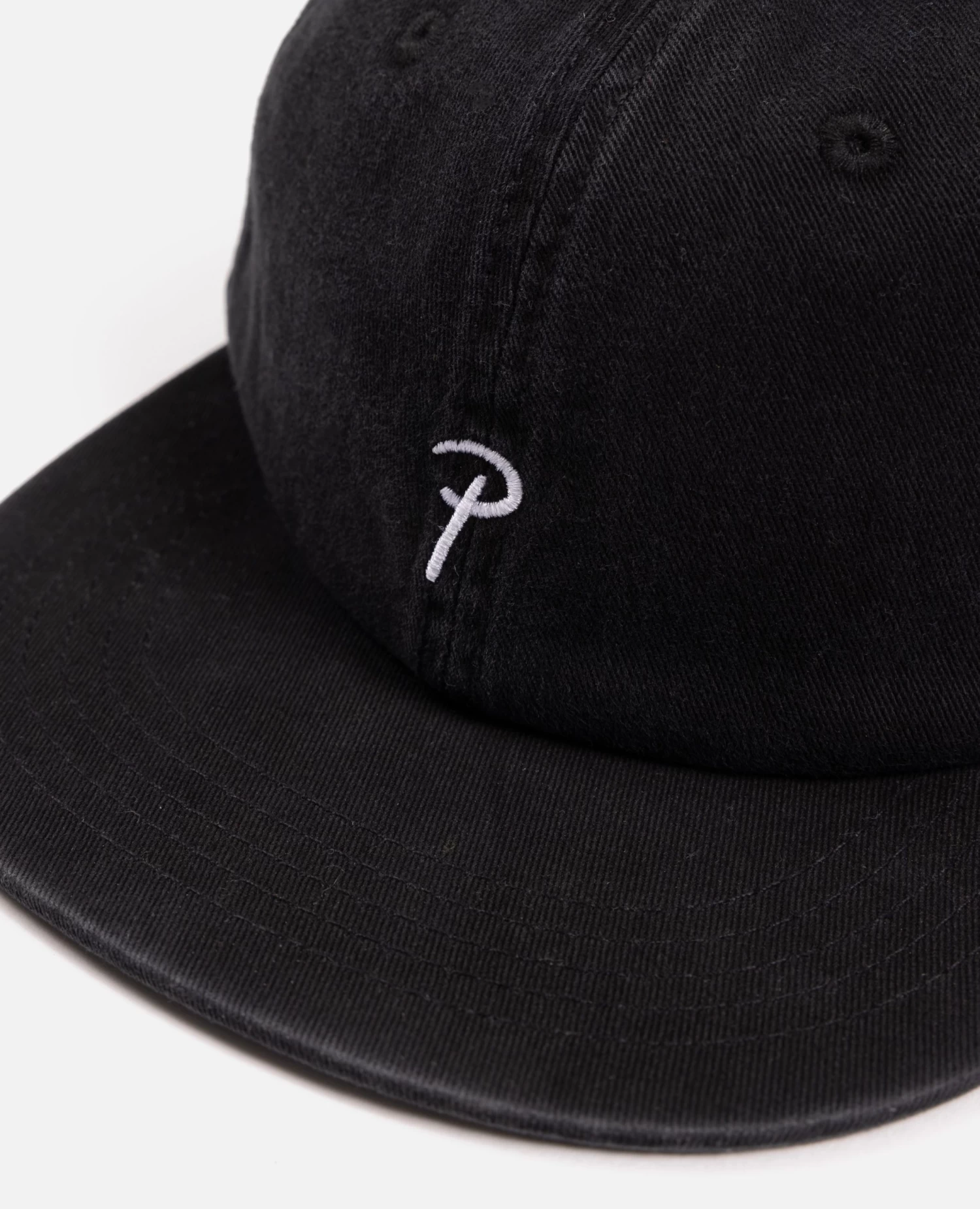 Patta Washed Script P Sports Cap (Raven) 4 Patta Washed Script P Sports Cap (Raven) - Afbeelding 4