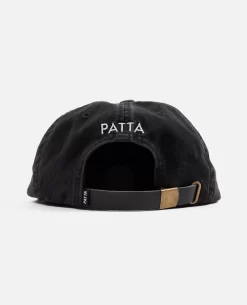 Patta Washed Script P Sports Cap (Raven) 6 Patta Washed Script P Sports Cap (Raven) -Outfit Verkoop L3A5187 scaled