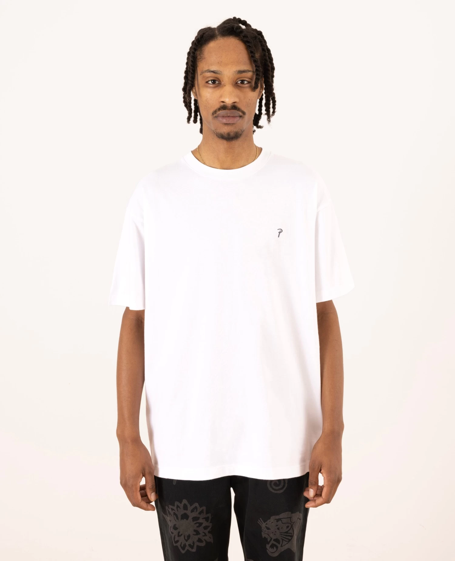 Patta Basic Script P T-Shirt (White) 2 Patta Basic Script P T-Shirt (White) - Afbeelding 2