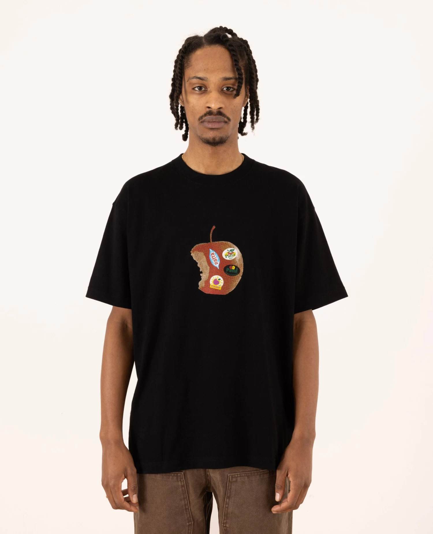 Patta Apple T-Shirt (Black) 2 Patta Apple T-Shirt (Black) - Afbeelding 2