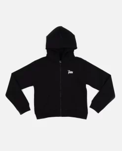 Patta Kids Zip Hooded Sweater (Black)