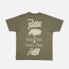 Patta X New Balance Family T-Shirt (Oil Green)