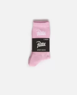 Patta Basic Sports Socks (Orchid Pink) -Outfit Verkoop PA BC SPORTS S 001 1 scaled