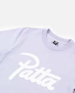 Patta Femme Basic Fitted T-Shirt (Lavender) -Outfit Verkoop PATTA SS FITTED TEE LILLA 2 scaled