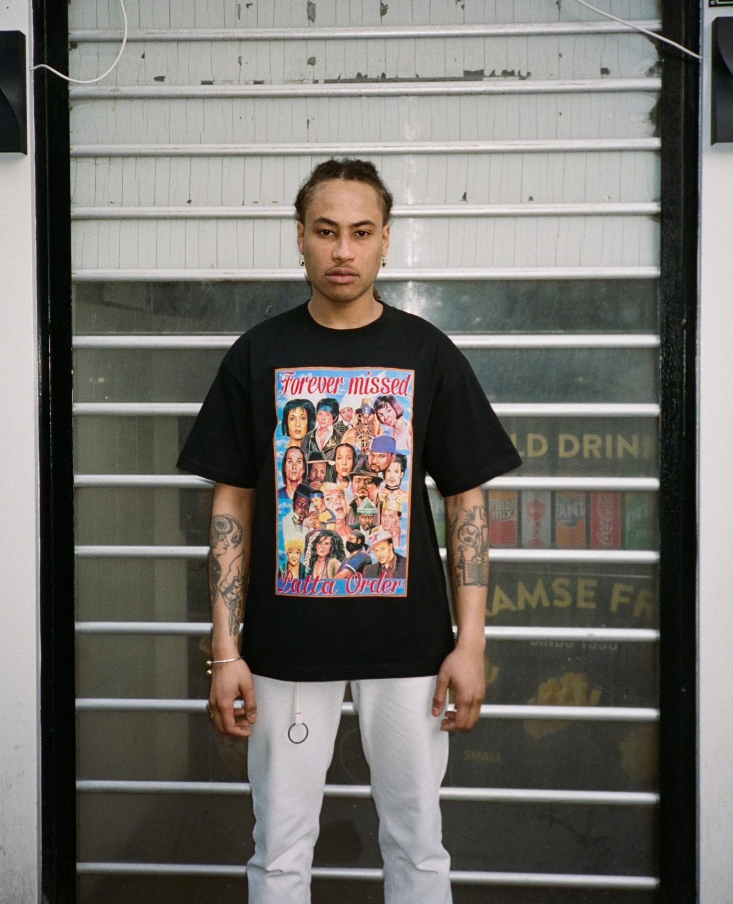 Patta X Order Poster T-Shirt (Black) 3 Patta X Order Poster T-Shirt (Black) - Afbeelding 3