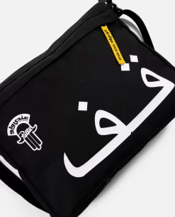 Patta X Andy Wahloo (Hassan Hajjaj) Shoulder Bag (Black) -Outfit Verkoop PBC PSP HH23 SB 001 004 scaled